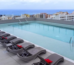 Piscina de la azotea