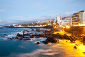 Puerto de la Cruz im Winter